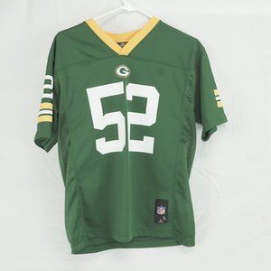 Clay Matthews #52 Green Bay Pack Jersey Nfl team apparel Youth Large